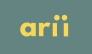 arii logo with green background