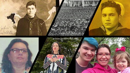 photo collage from Christine McCleave's presentation on indigenous psychedelic healing